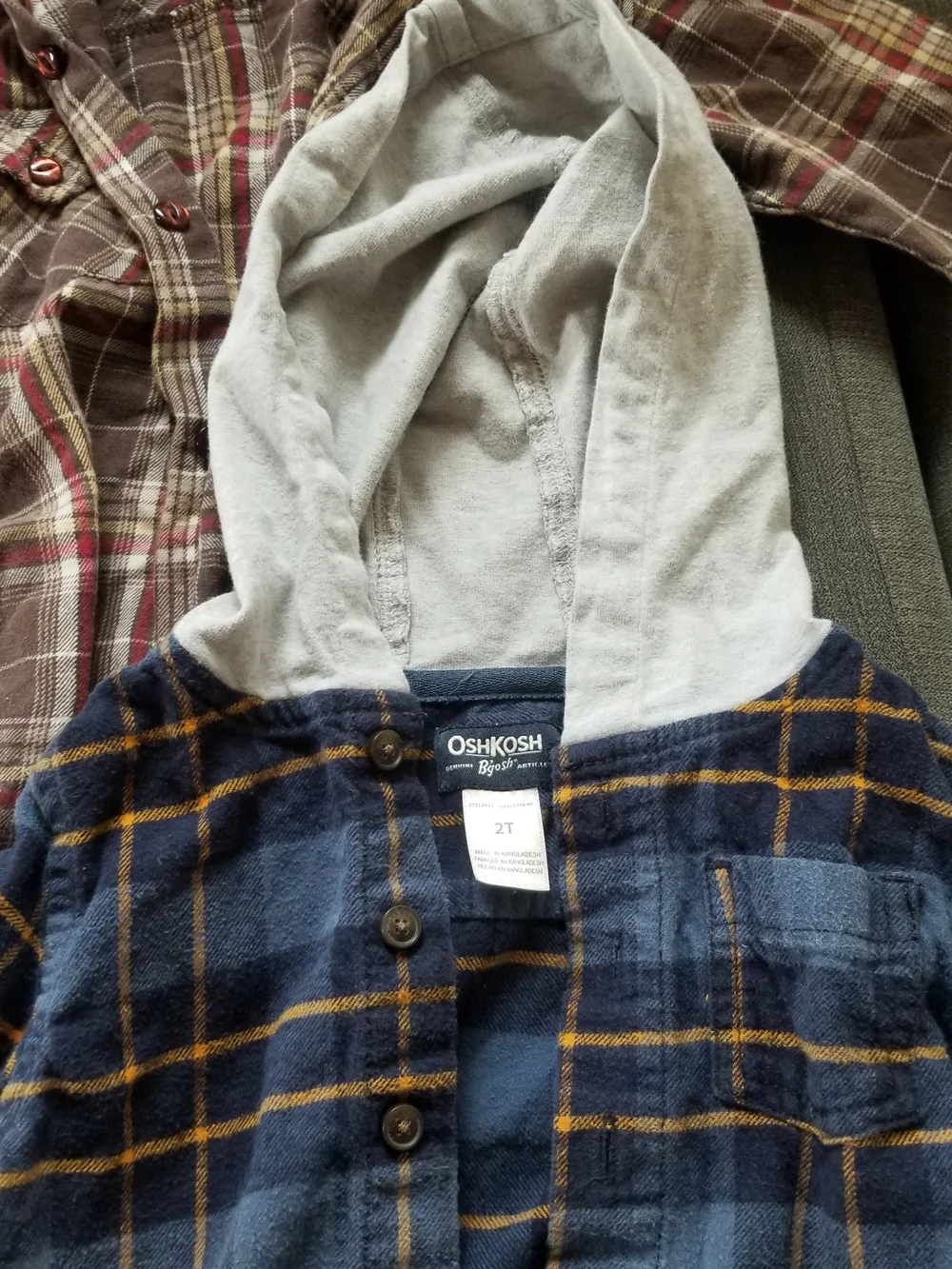 Kids Bundle Four Plaid Cotton Flannels